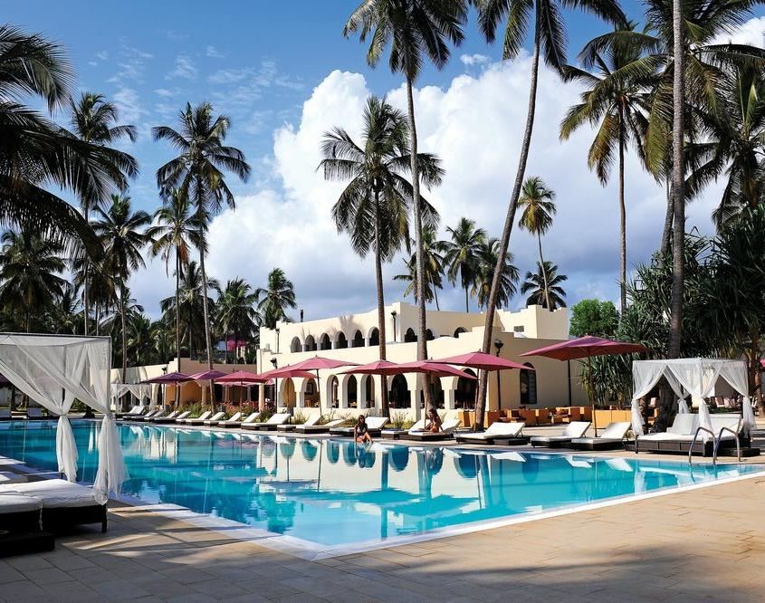 Het zwembad van het luxueuze Dream of Zanzibar Resort